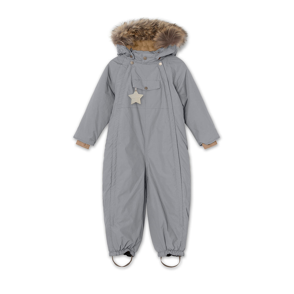 mini a ture Wisti fleece lined snowsuit fur. GRS