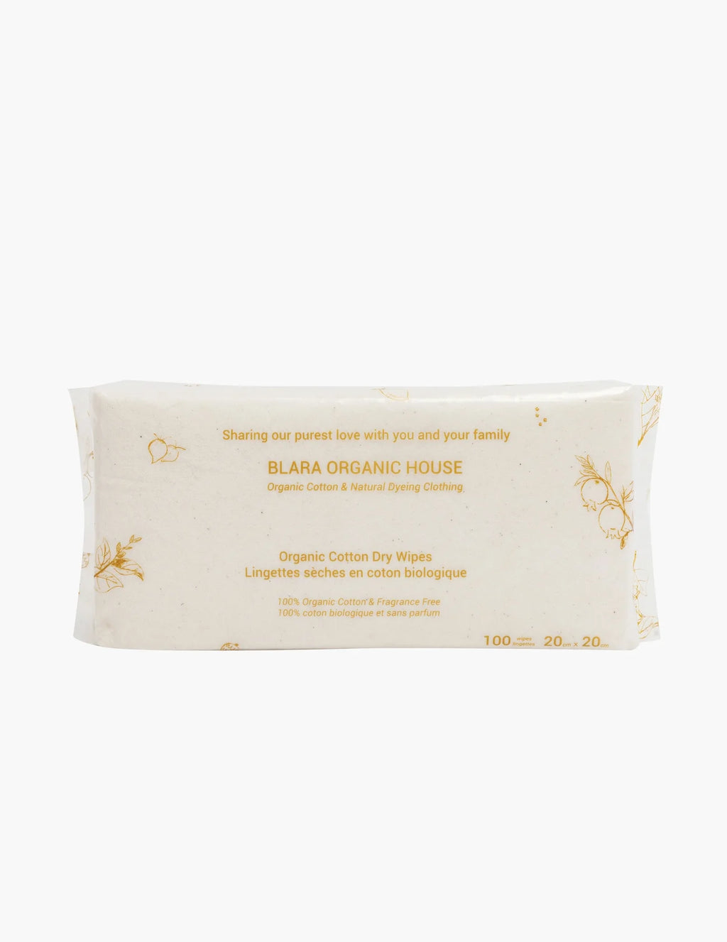 Blara Organic Cotton Dry Wipe