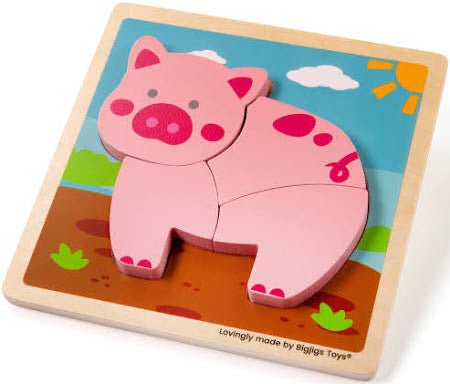 BigJigs chunky lift out puzzle