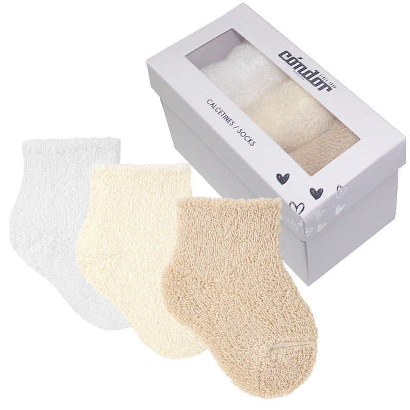 condor pack of 3 baby socks