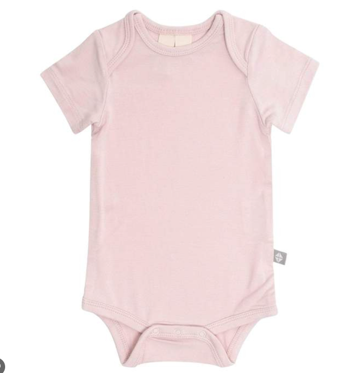 kyte baby bodysuit in blush