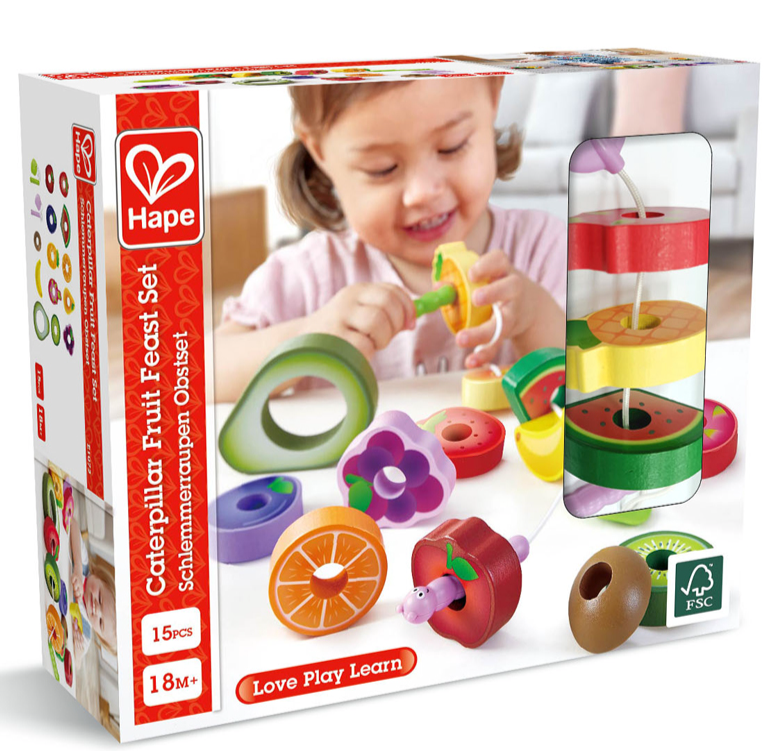 CATERPILLAR FRUIT FEAST SET – HAPE