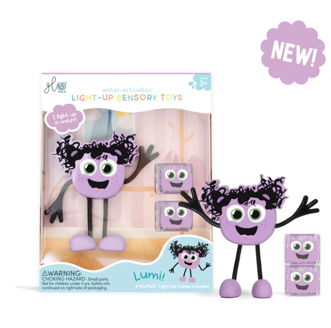 Glo Pals light up bath toy