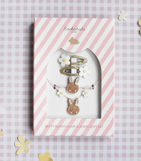 Betty Bunny Hair & Jewellery Set