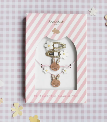 Betty Bunny Hair & Jewellery Set