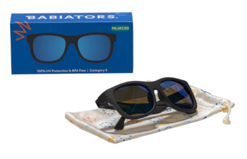 Polarized Navigator Sunglasses | Jet Black