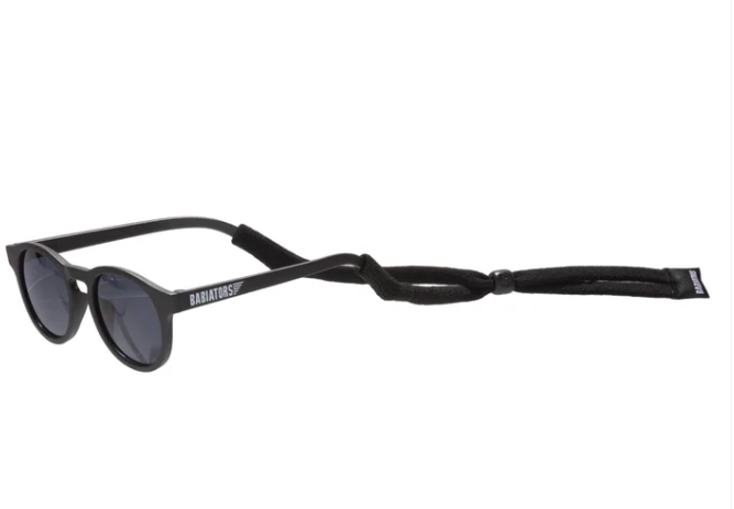black fabric strap