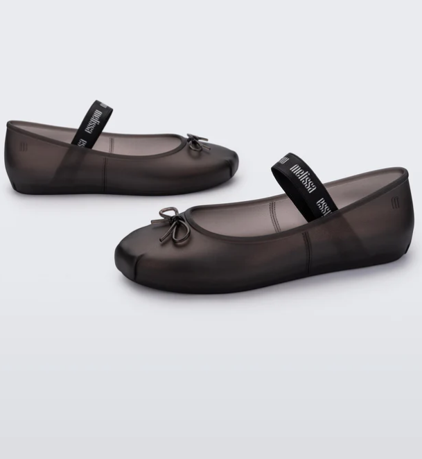 Mini Melissa Sophie black color-kids shoes