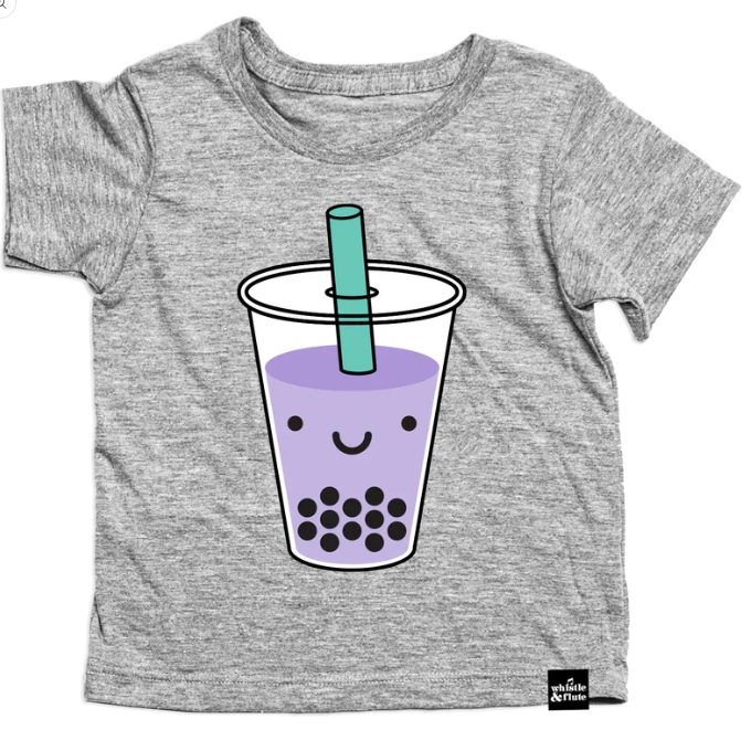 whistle flute Kawaii Boba T-shirt