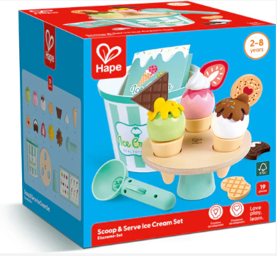 SCOOP & SERVE ICE CREAM SET