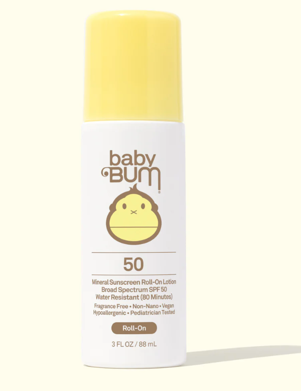 Baby Bum Mineral SPF 50 Roll-On Sunscreen