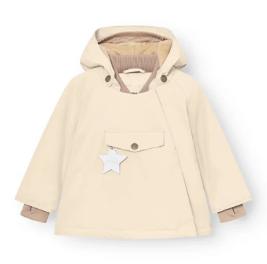 Mini A Ture MATWANG fleece lined winter jacket Angora Cream