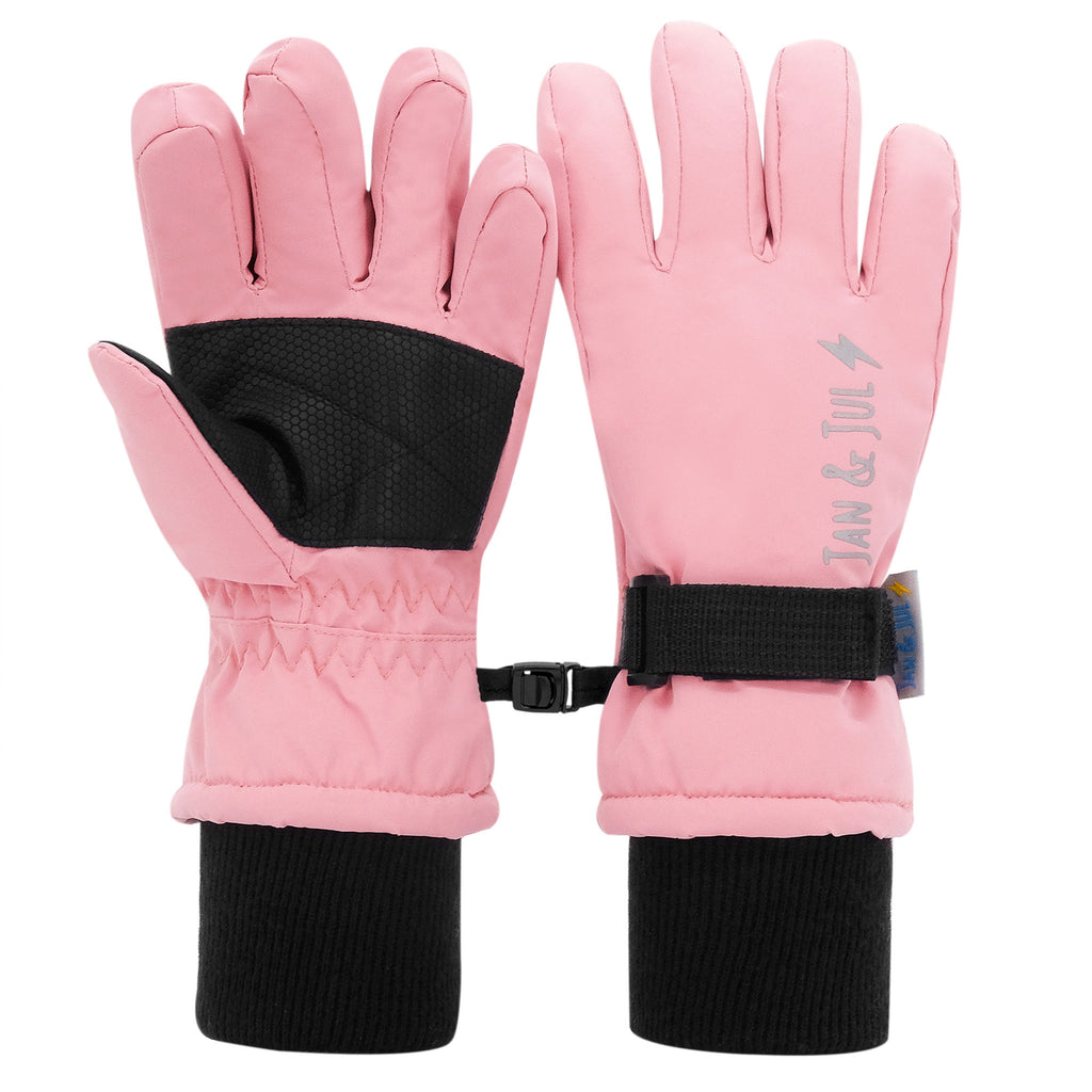 Jan Jul waterproof gloves pink
