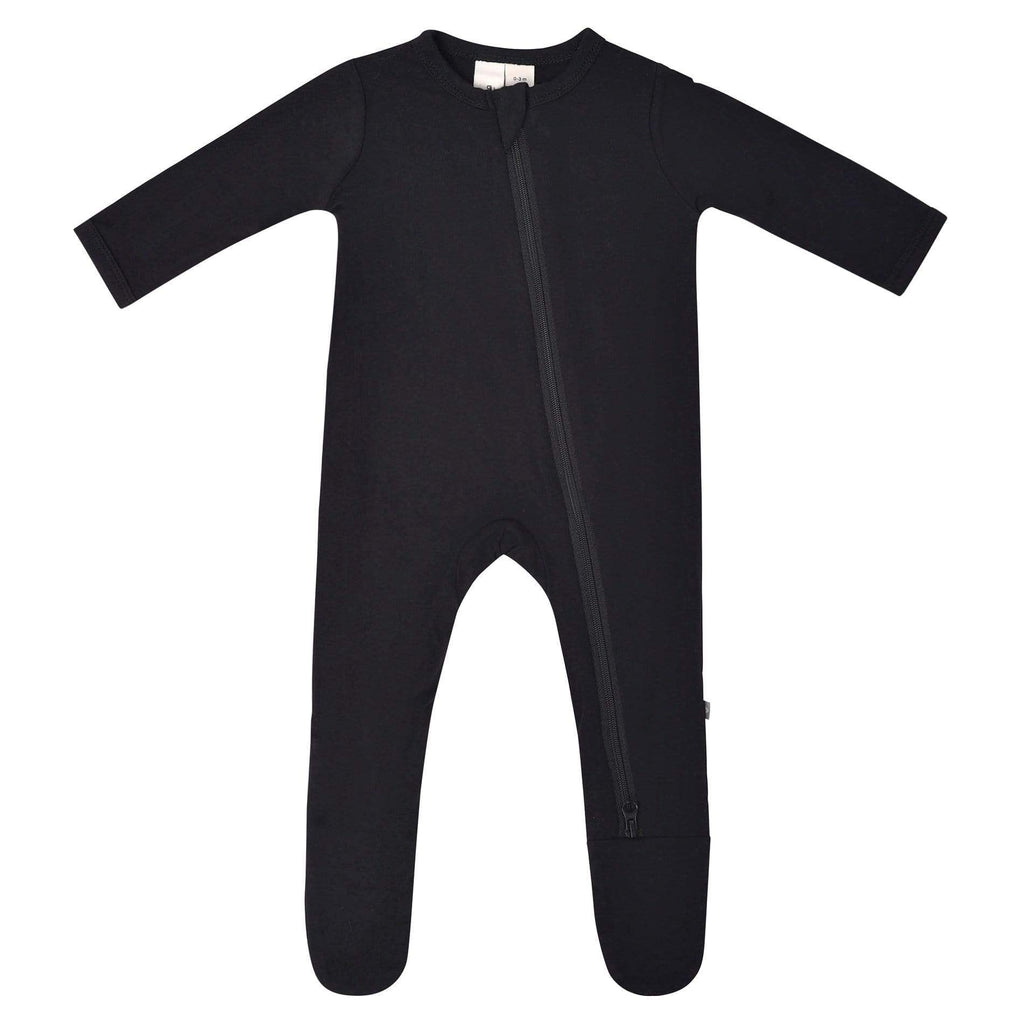 KYTE BABY Zippered Footie in midnight