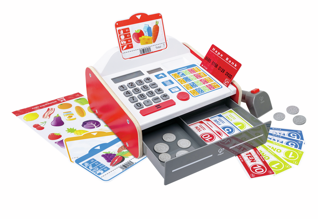 Hape - E3184 | Beep ''n'' Buy Cash Register