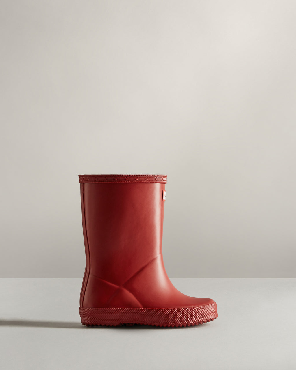 Hunter Original Kids First Classic Rain Boots military red