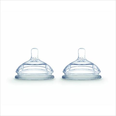 comotomo Natural Teat Silicone Nipples - LittleLeafBaby