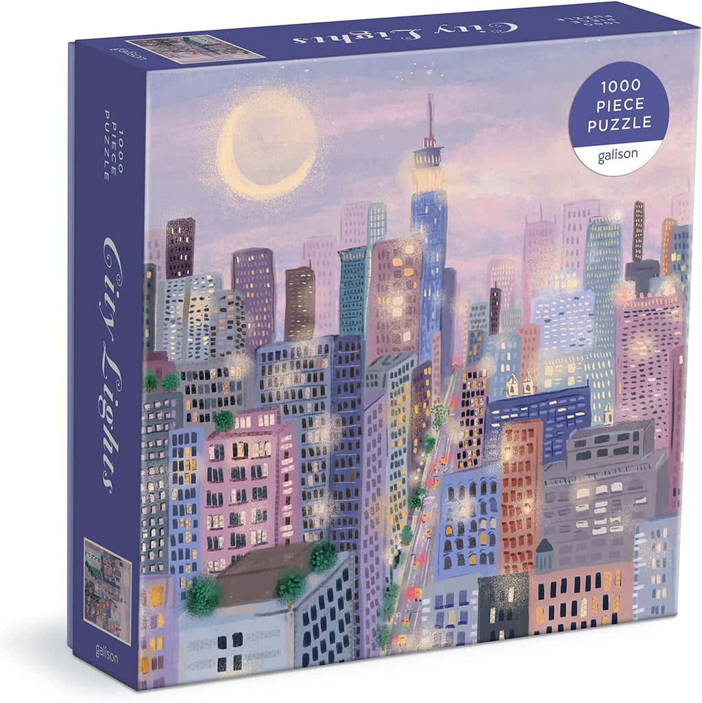 Galison City Lights Puzzle 1000 pièces