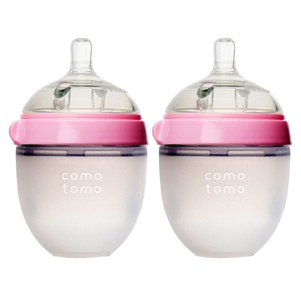Comotomo Silicone Baby Bottle Pack - LittleLeafBaby