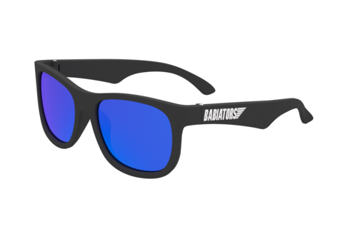 "The Scout" Black w/Dk Blue babiators polarized