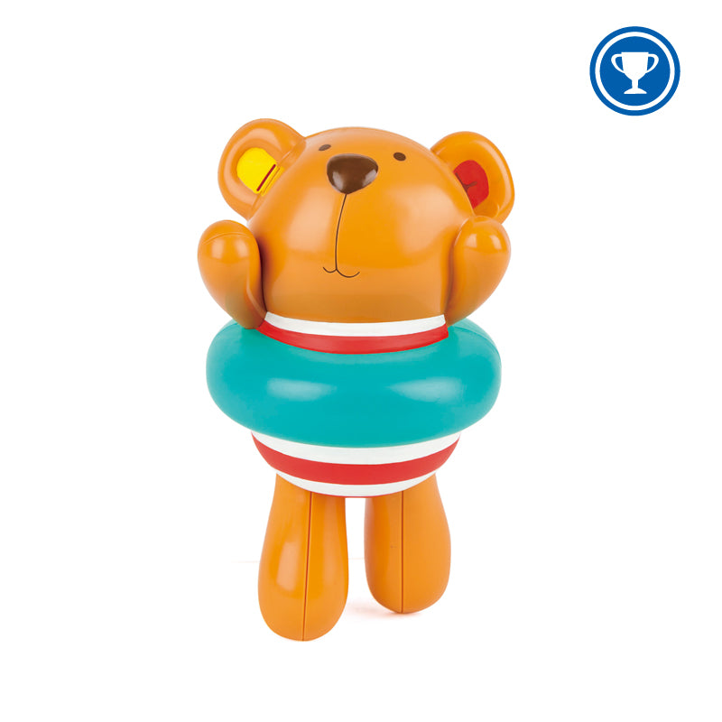 SWIMMER TEDDY WIND-UP TOY