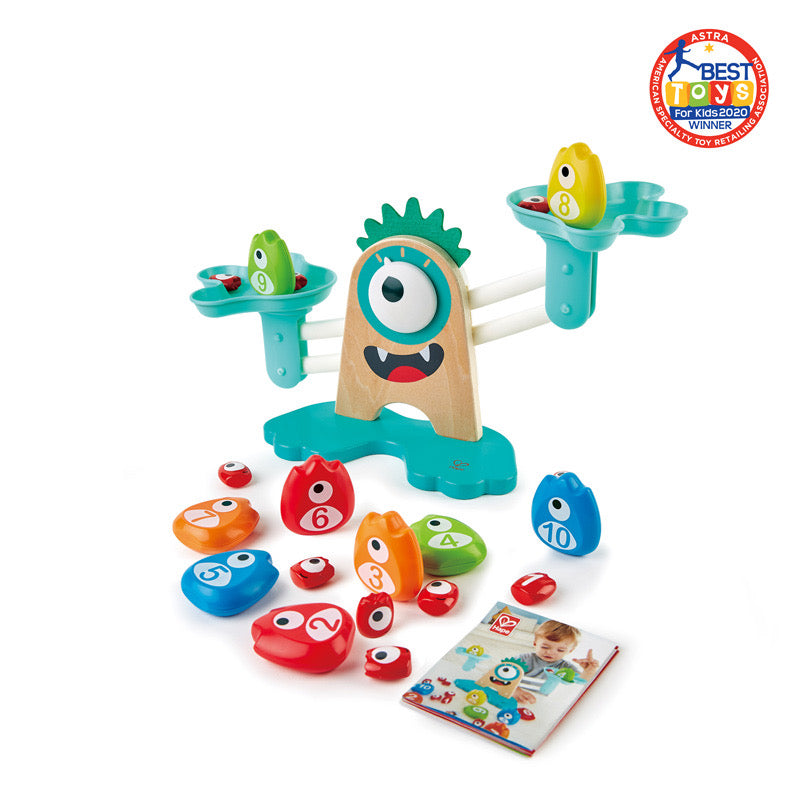 Hape monster math scale
