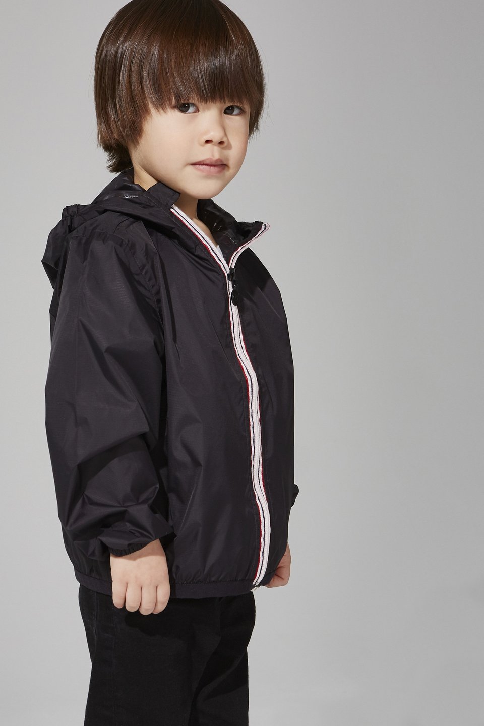 O8 Kids Full Zip Packable Rain Jacket - LittleLeafBaby