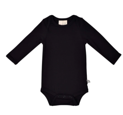 LONG SLEEVE BODYSUIT IN midnight