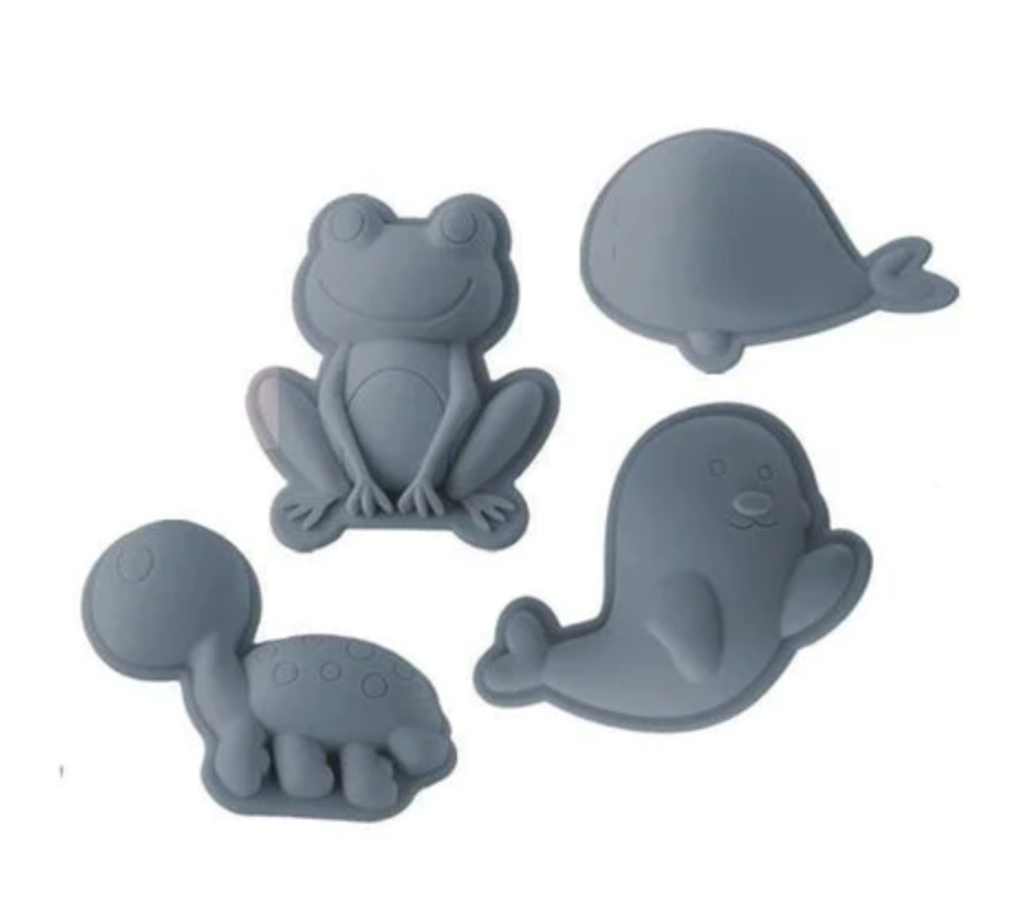 Scrunch Sand Moulds Frog Set