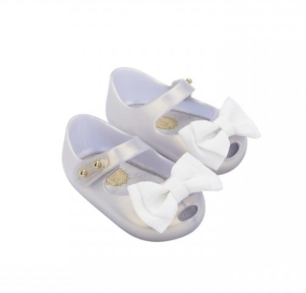 My First Mini Melissa Shoes white - LittleLeafBaby