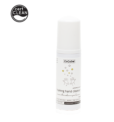 antimicrobial hand foam (natural & alcohol-free) - LittleLeafBaby