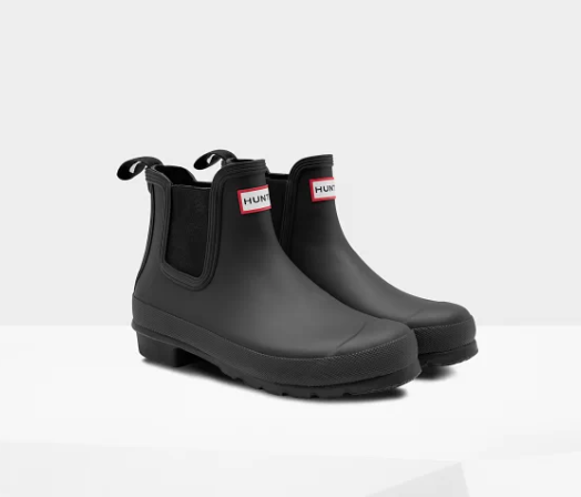 Women's Original Chelsea Boots: Black - LittleLeafBaby