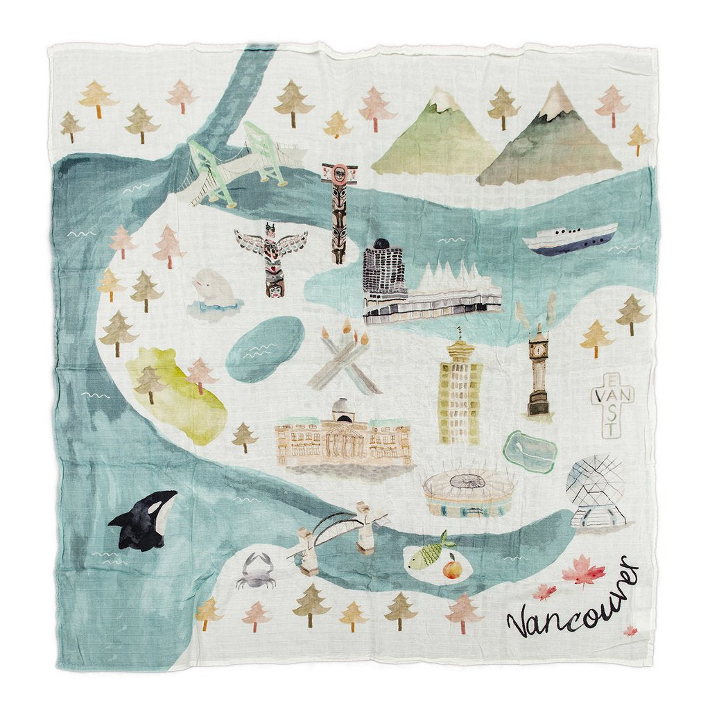 Muslin Quilt Blanket - LittleLeafBaby