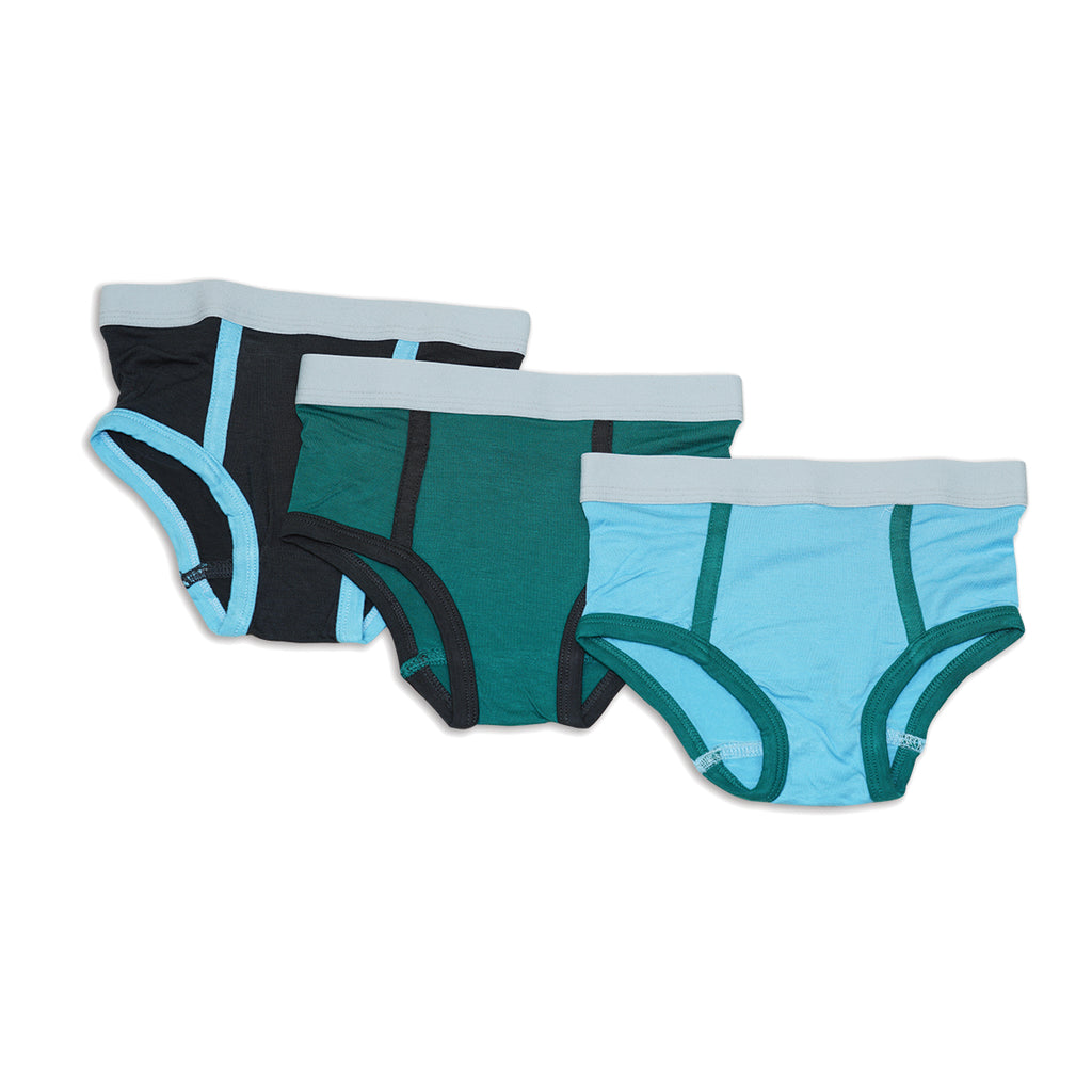 bamboo boys briefs 3 pack - LittleLeafBaby