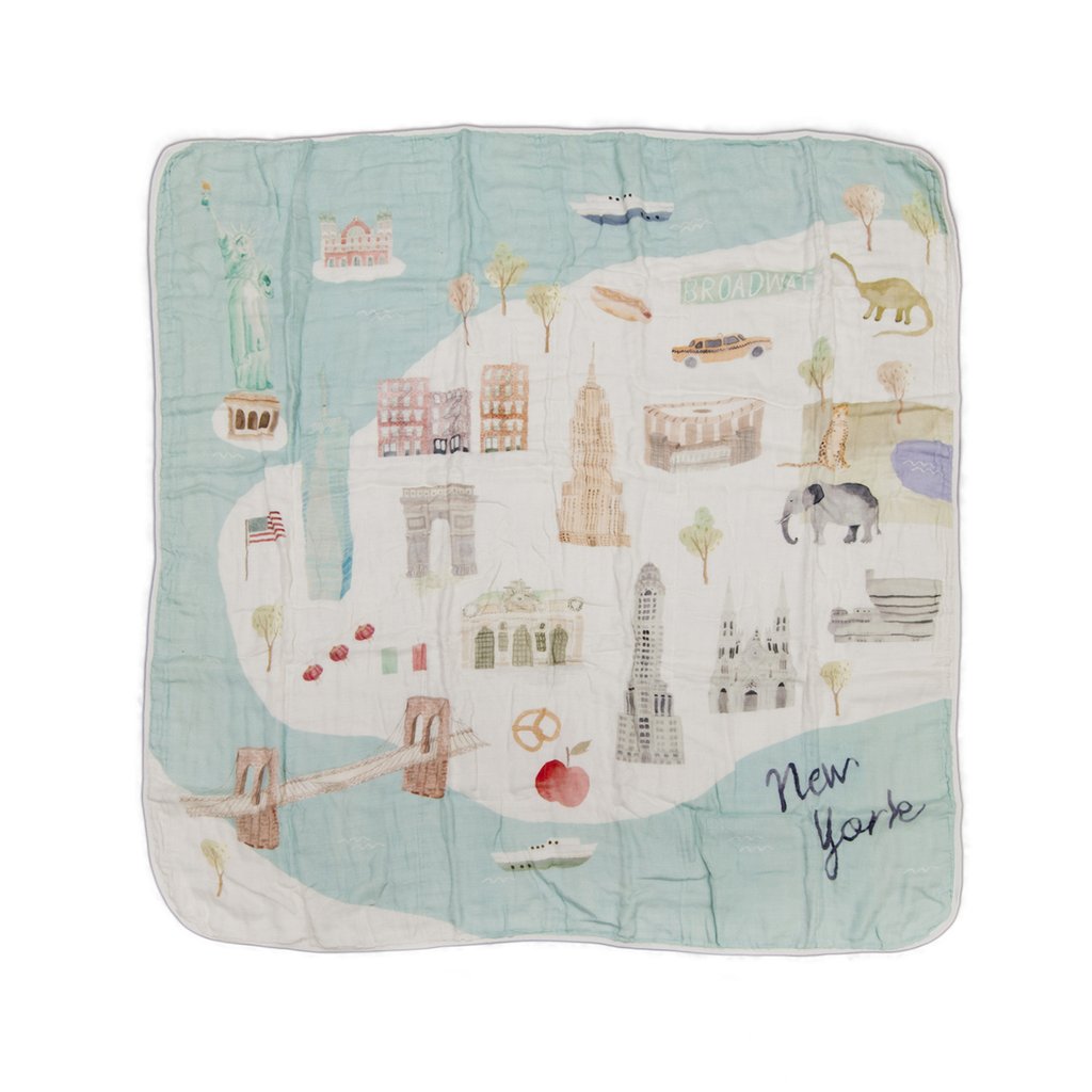 Muslin Swaddle - New York