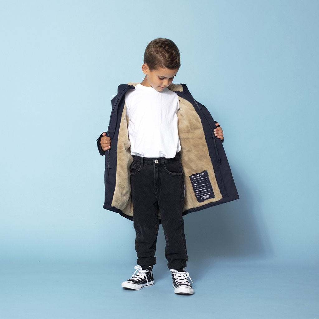 Dessert Fox coat true blue