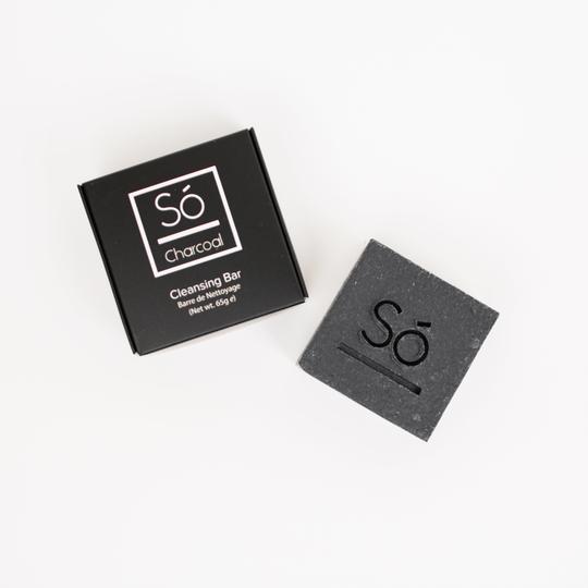 Só Luxury Cleansing Bar - Charcoal - LittleLeafBaby