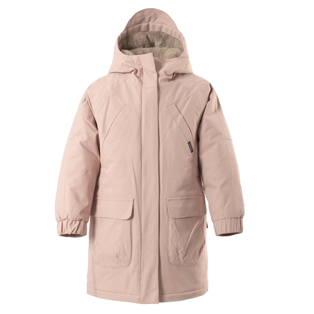 Gosoaky jacket black camel evening pink