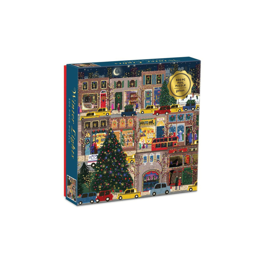 GALISON WINTER LIGHTS, 500 PIECE PUZZLE