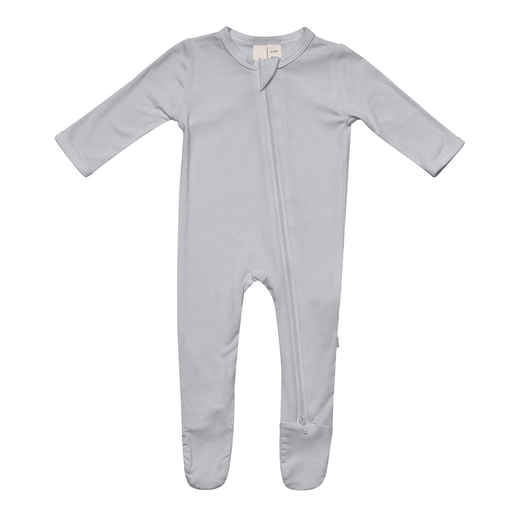 KYTE BABY Zippered Footie in storm