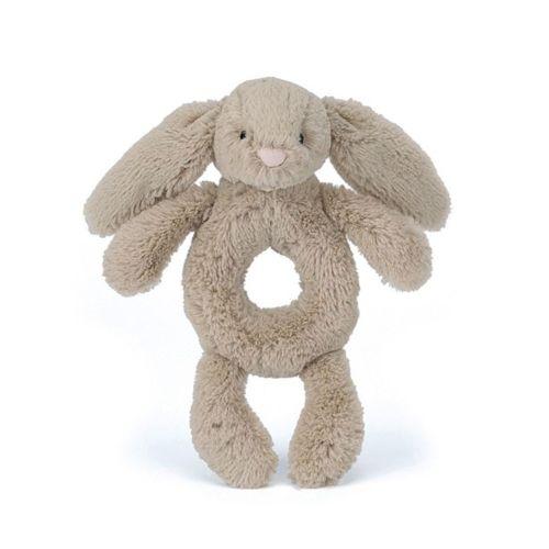 jelly cat Bashful Ring Rattle - LittleLeafBaby