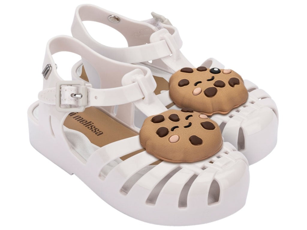 Mini Melissa Possession Candy Branco Bege