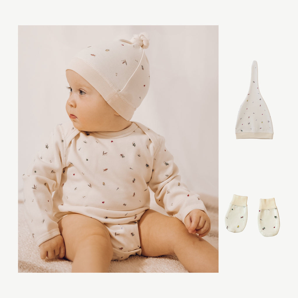 Newborn Gift Bundle - Floral Garden Print