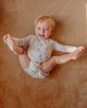 Blara organic lemon long sleeves bodysuit gift set