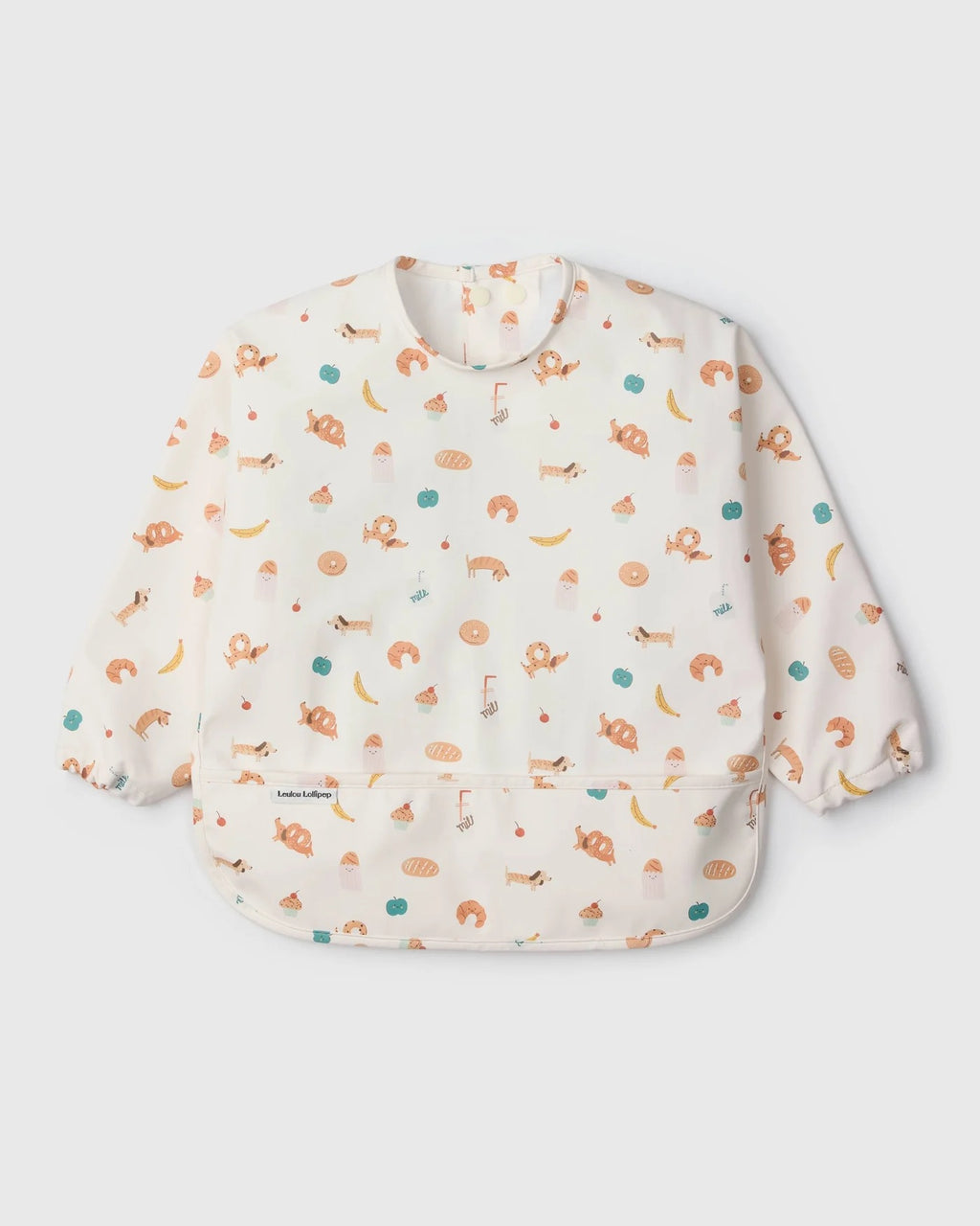 Loulou lollipop Long Sleeve Waterproof Bib - LittleLeafBaby