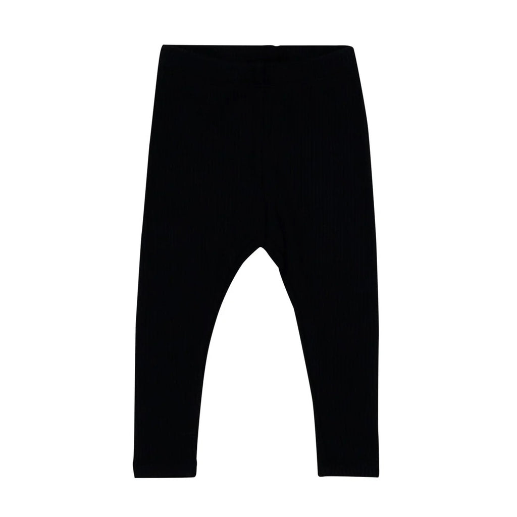 Kyte ribbed black legging