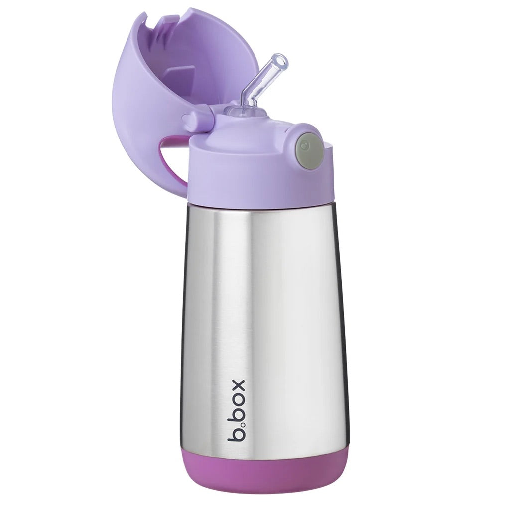 B Box Insulated Drink Bottle - 350ml - Emerald Forest - LittleLeafBaby