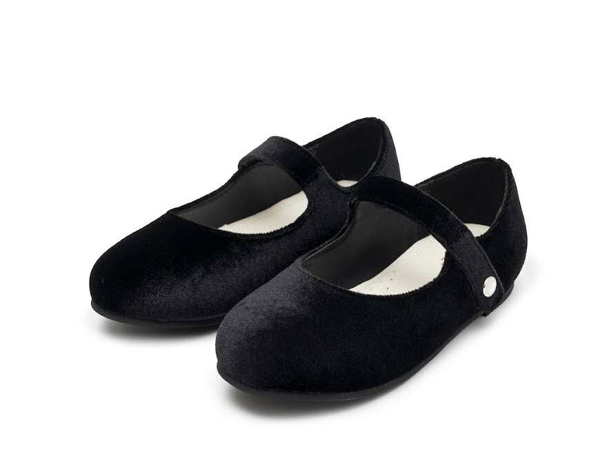 sherick fredermen velvet ballerina with pearl snap - LittleLeafBaby