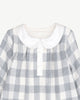 blara orangic Checker Girl Bodysuit
