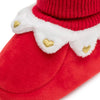 Holiday bootie red